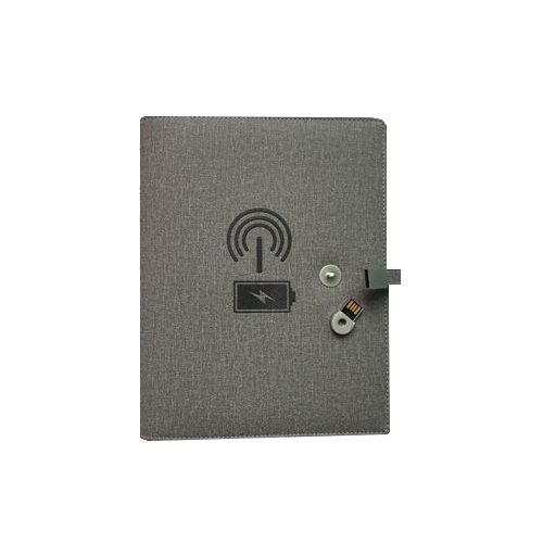 無線充電筆記本移動電源U盤記事本 移動電源日歷本