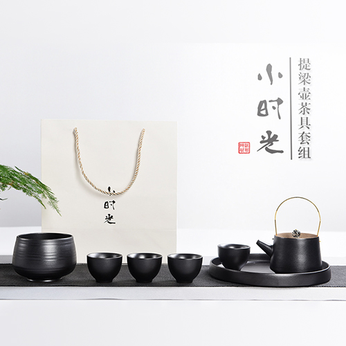 泥歌日式提梁壺茶具套裝