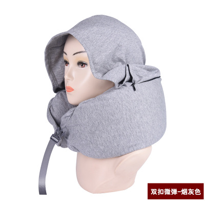 連帽全棉U形枕