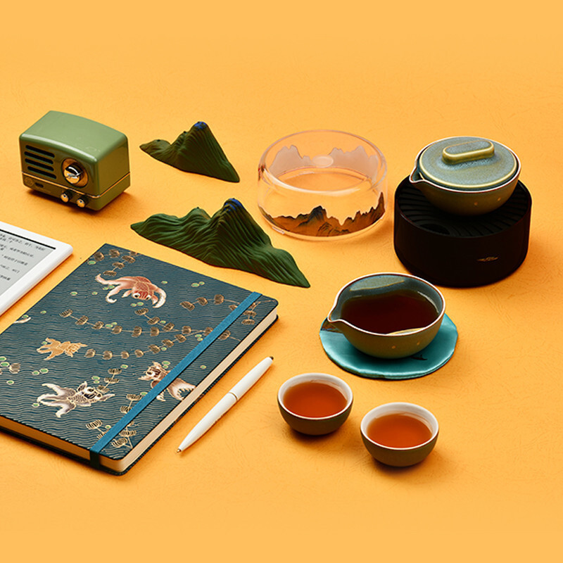 千里江山 輕便型功夫茶具