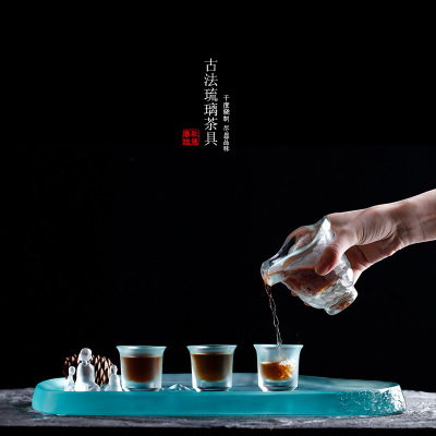 琉璃彩色功夫茶具